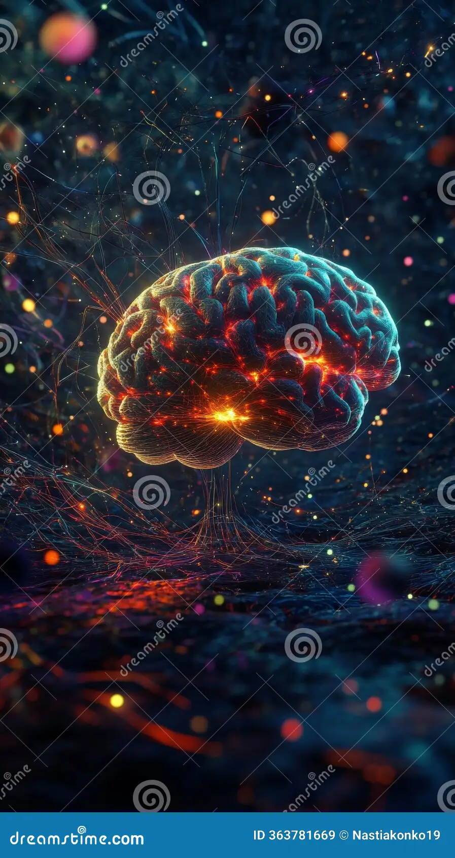 AI Brain Visualization