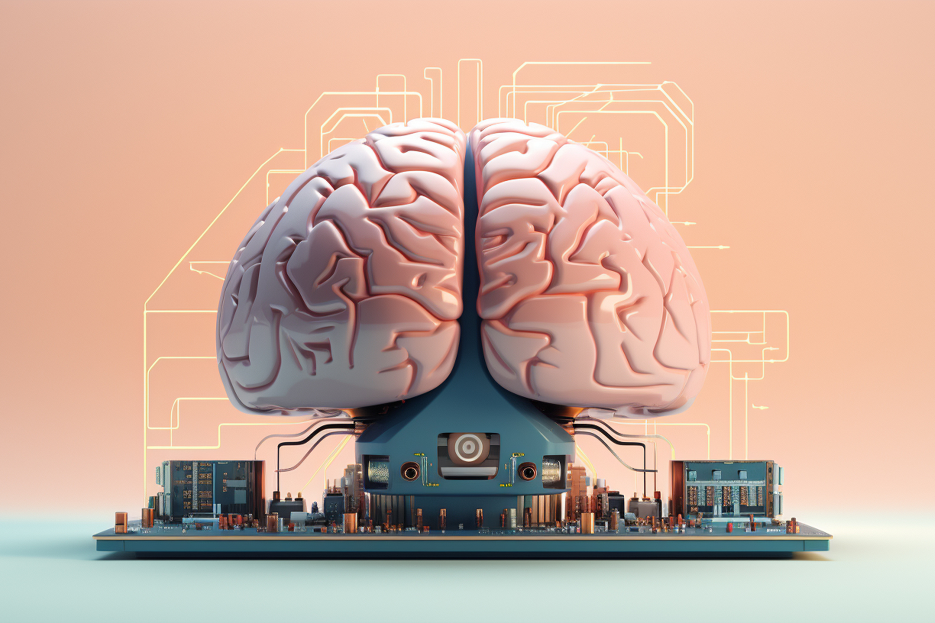 Brain AI visualization