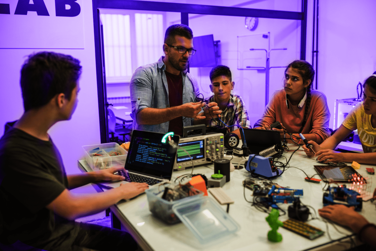 Students learning data science and Python at Career Edge IT Institute Jaipur