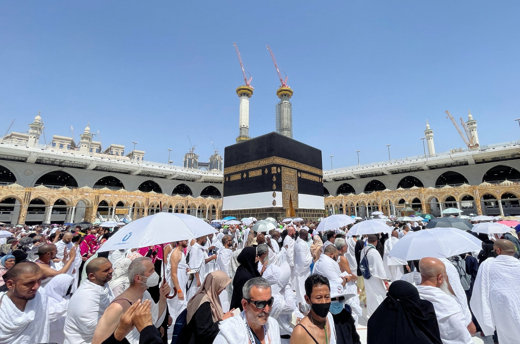 Pilgrims at Kaaba