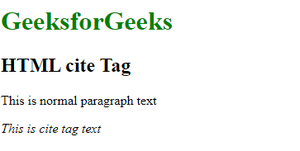 HTML abbr element example