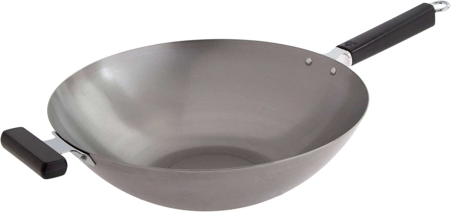 Joyce Chen Pro Chef Flat-Bottom Wok (14-inch)
