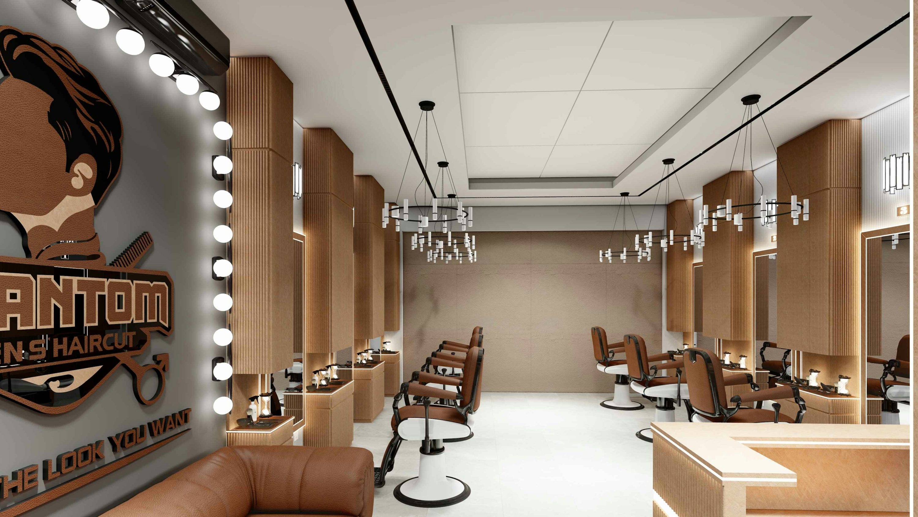 Salón · zona de corte