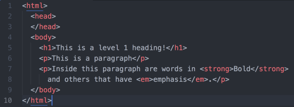 Ejemplo del elemento title en HTML