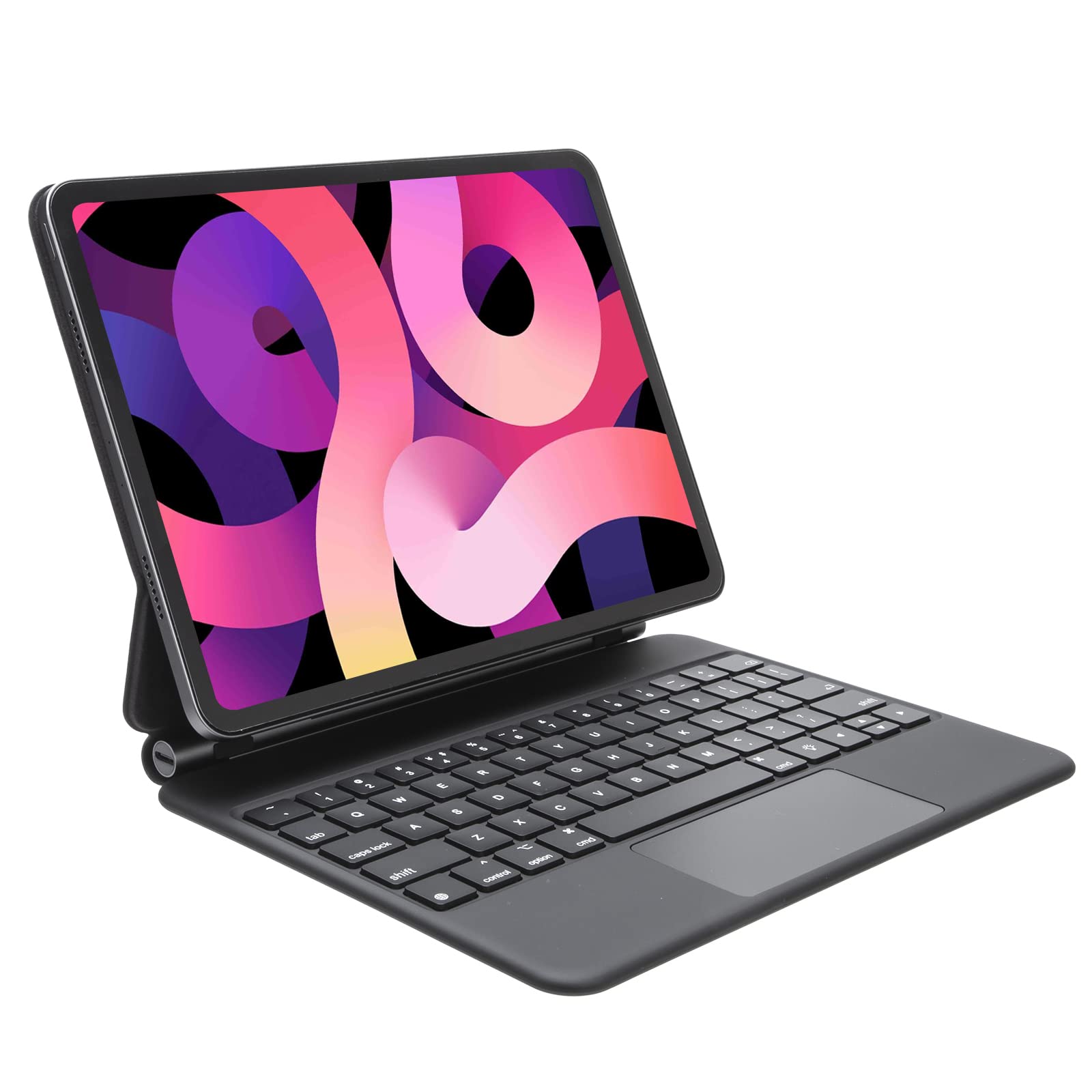 iPad Air con teclado mostrando su potencia