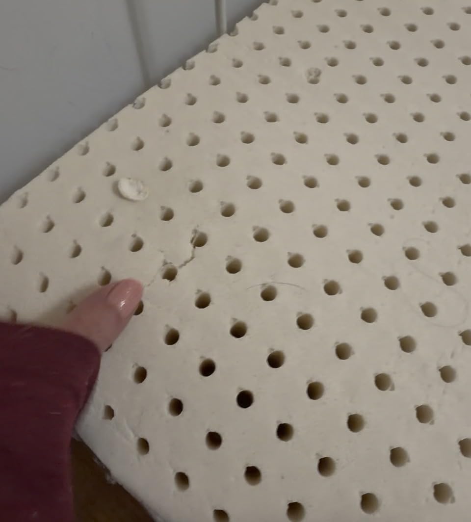 Pure Green 100% Natural Latex Mattress Topper
