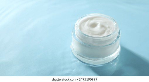 Cleansing cream in jar