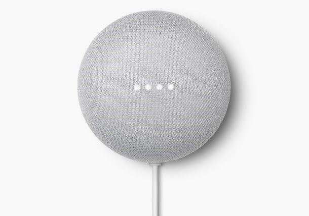 Google Nest Mini, uno de los dispositivos compatibles con Gemini for Home