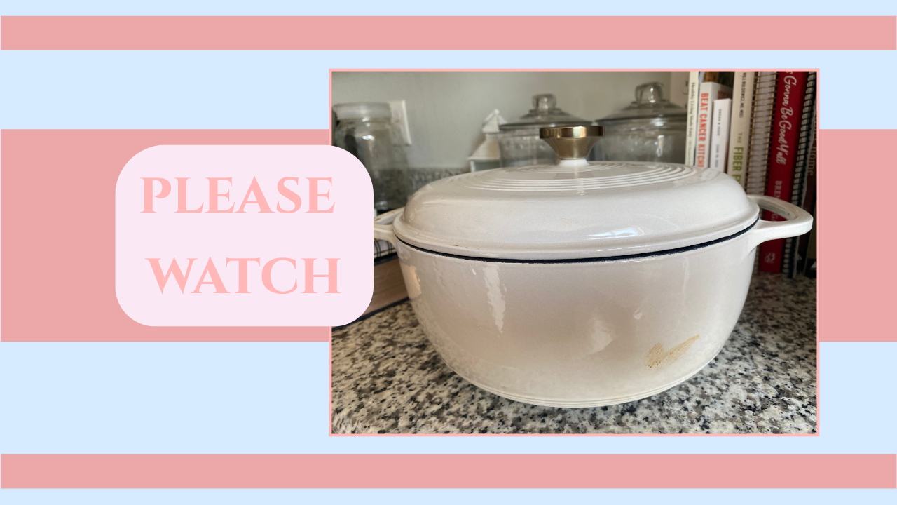 Lodge Enameled Cast Iron Dutch Oven (6 Quart)