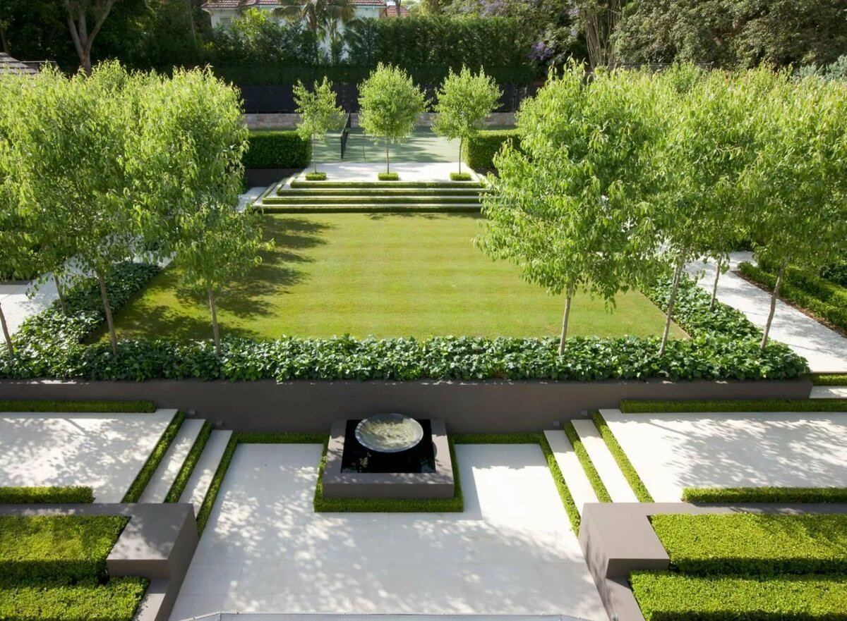 Современный сад