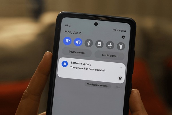 Actualización de seguridad completada en Android