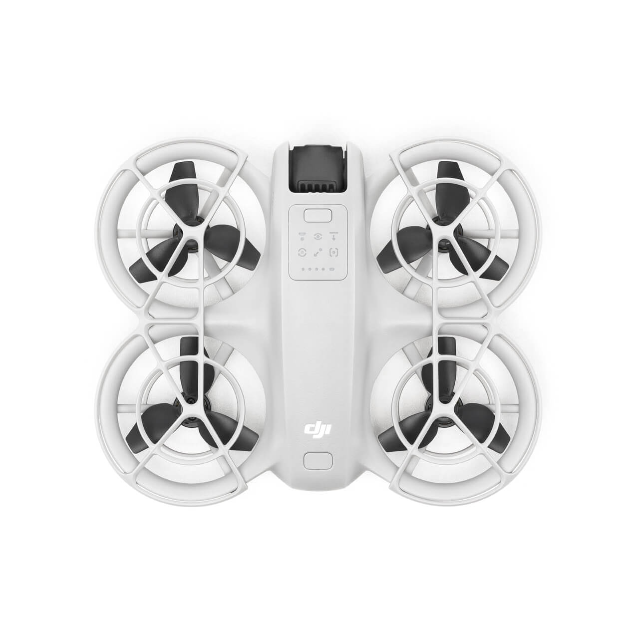 Vista superior del DJI Neo