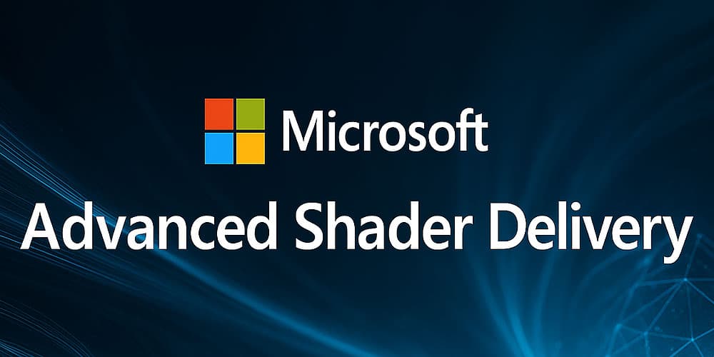 Logo de Advanced Shader Delivery de Microsoft