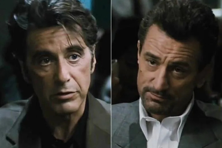 Comparativa entre Al Pacino y Robert De Niro en Heat