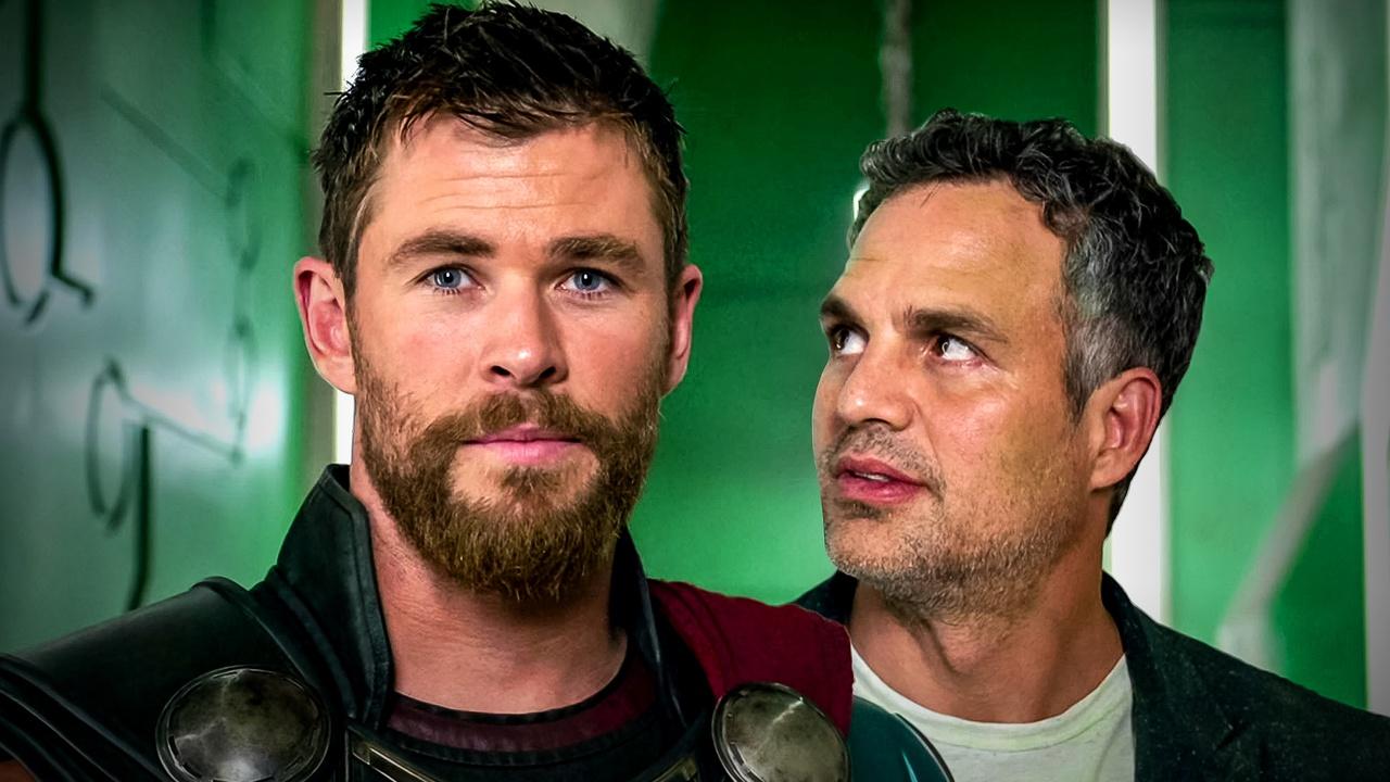 Chris Hemsworth y Mark Ruffalo en Crime 101