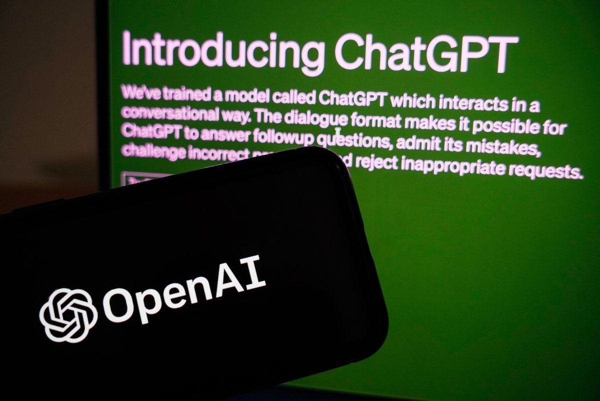 Logo de OpenAI y ChatGPT