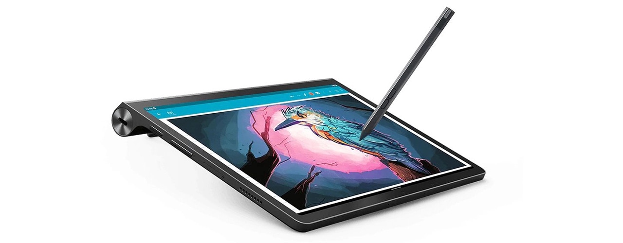 Lenovo Yoga Tab con el lápiz óptico para creación digital