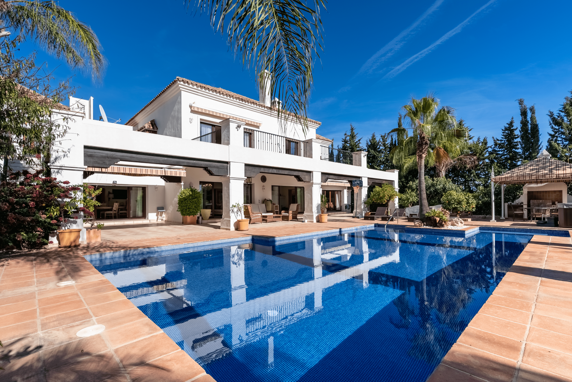 Villa de lujo con terraza