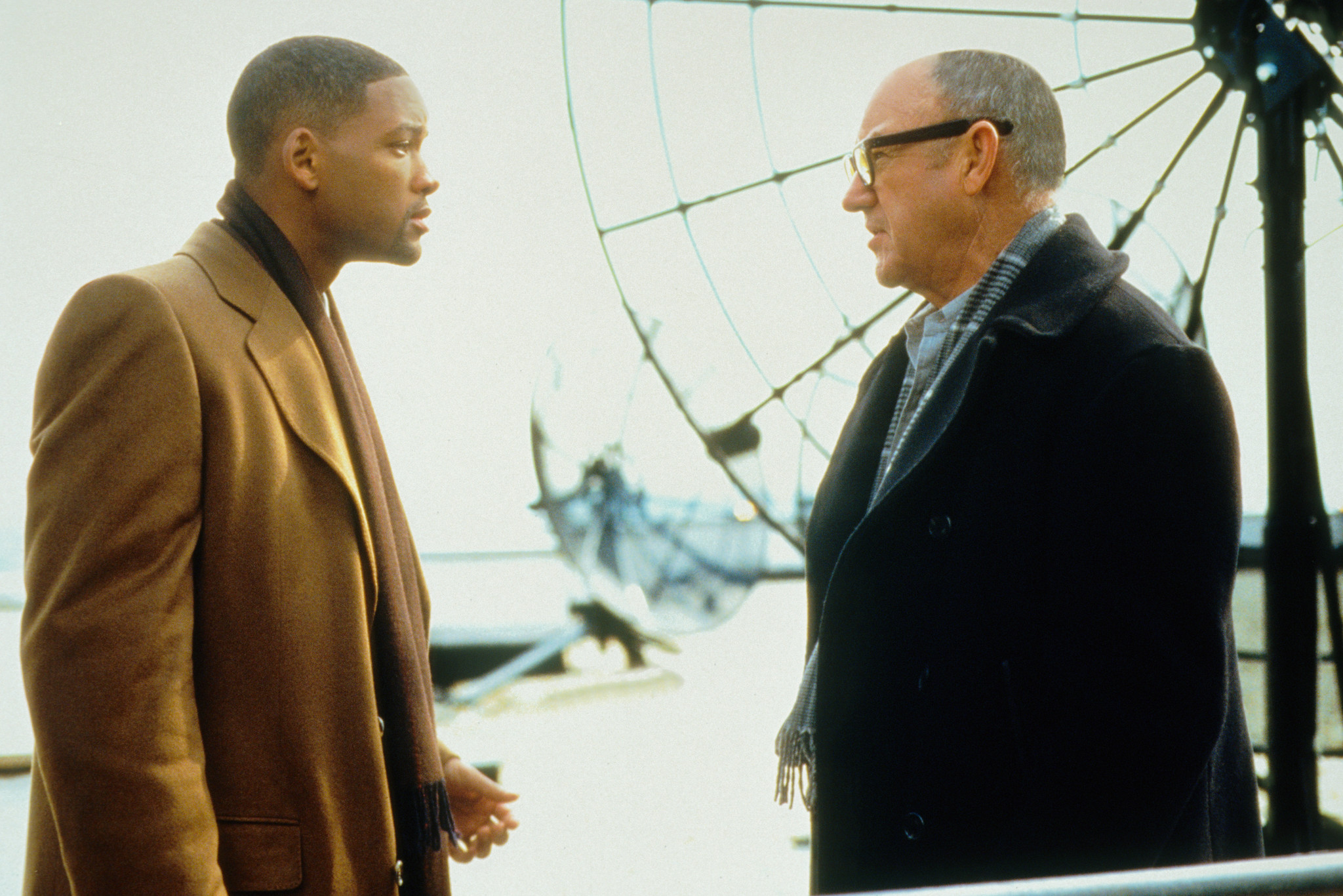 Will Smith en una escena de Enemigo Público