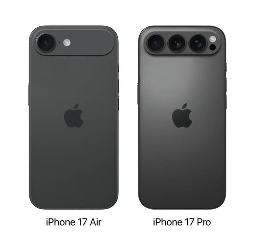 Comparativa entre iPhone 17 Air y iPhone 17 Pro