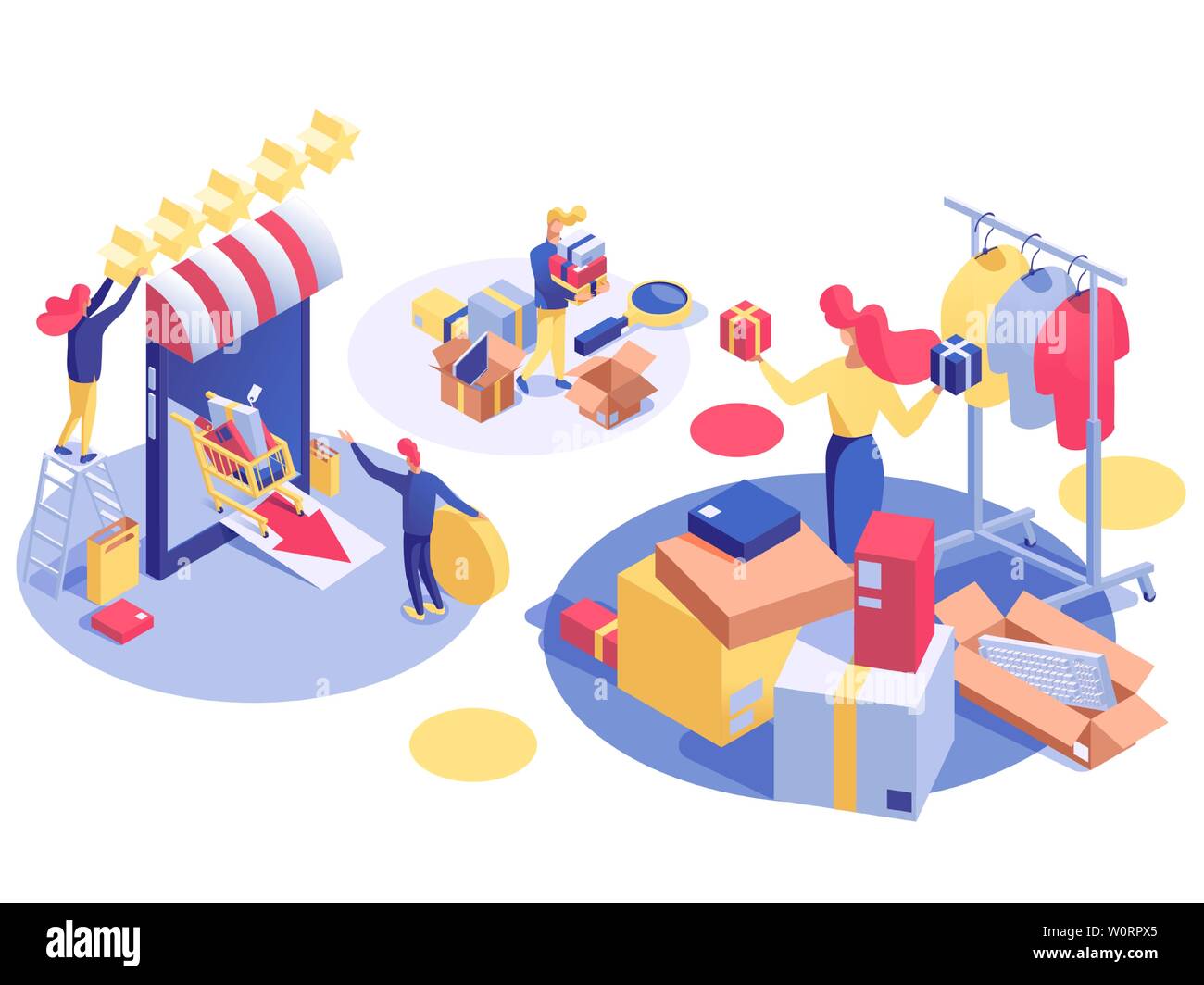 3D e-commerce online shopping