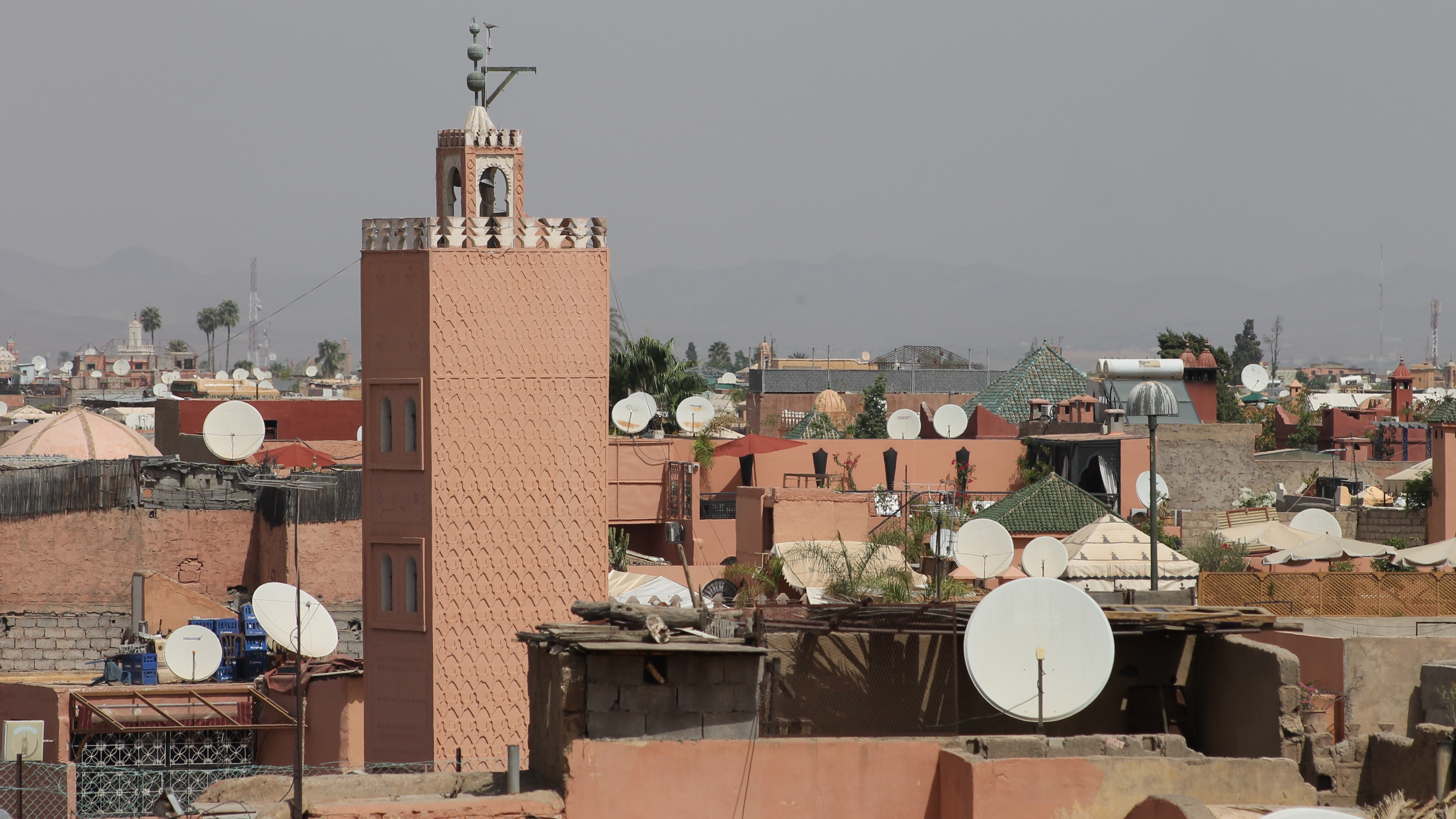 Marrakech aerial view