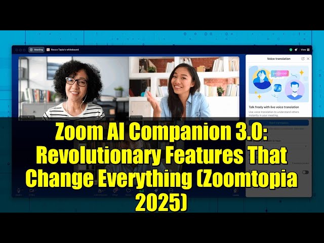 Interfaz de AI Companion 3.0