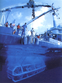 Operación del vehículo ARGO durante la expedición del Titanic