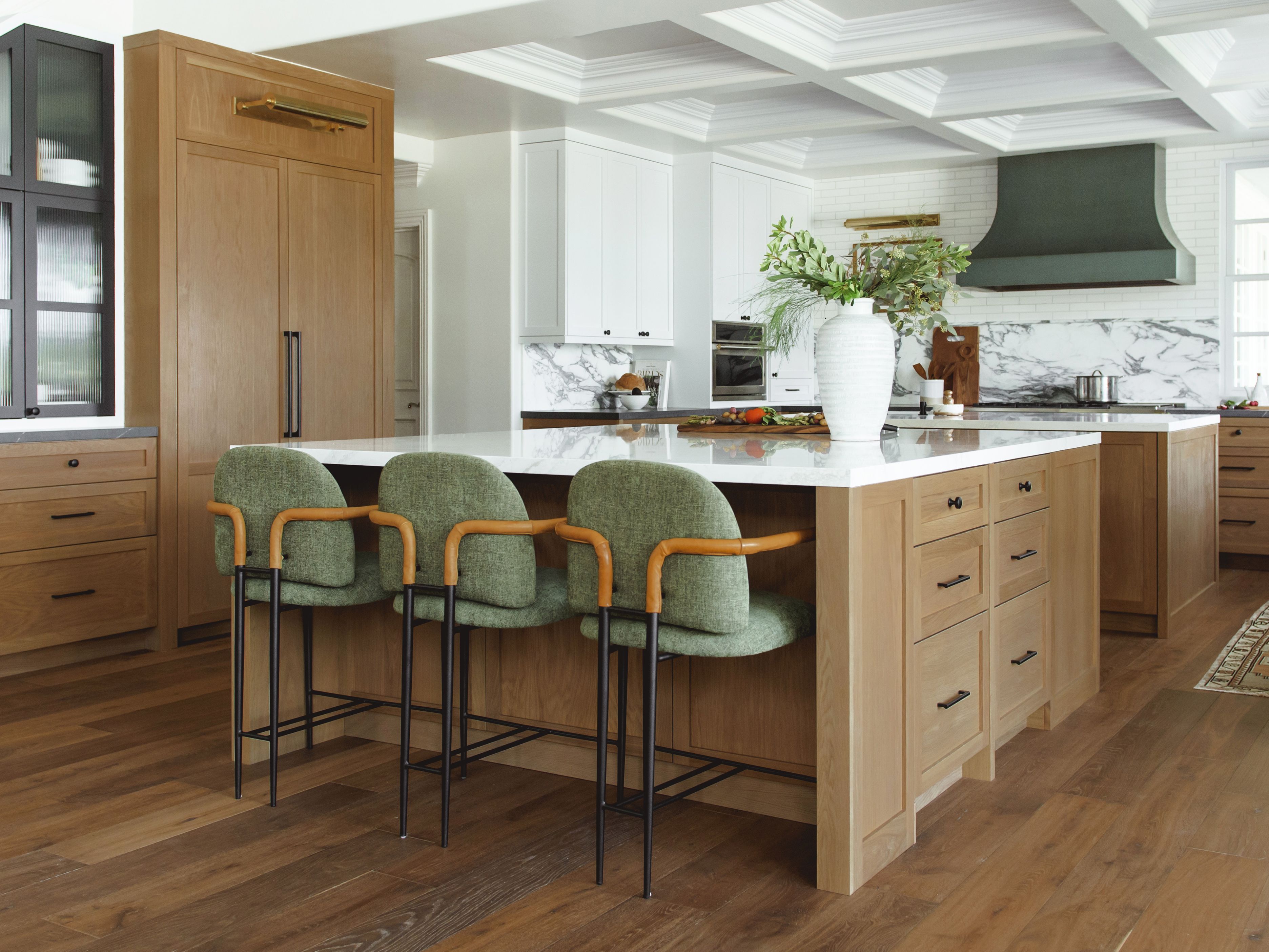 Architectural Digest dual-island editorial