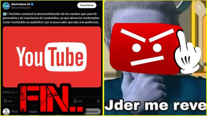 Controversia sobre modificaciones de IA en YouTube