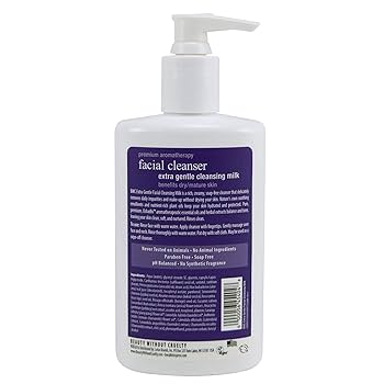 Cleansing milk bottle