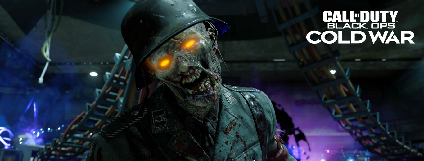 Escena del Modo Zombis de Call of Duty