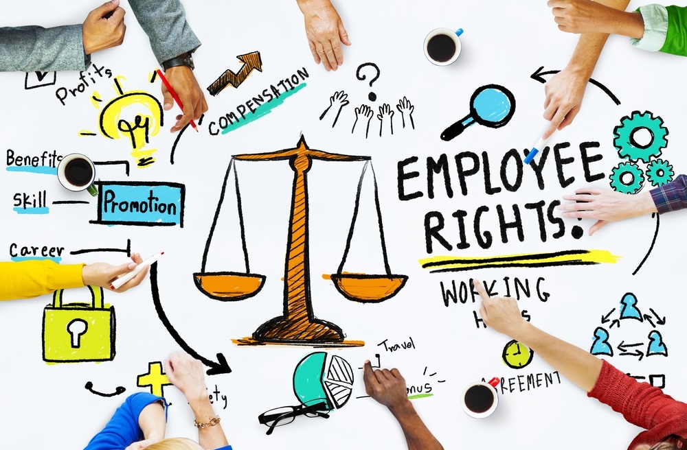 Employee rights and protection illustration