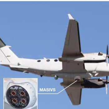 Sistema MASIVs instalado en un avión