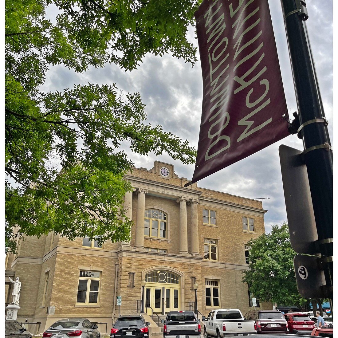 Collin County Courthouse, downtown McKinney TX