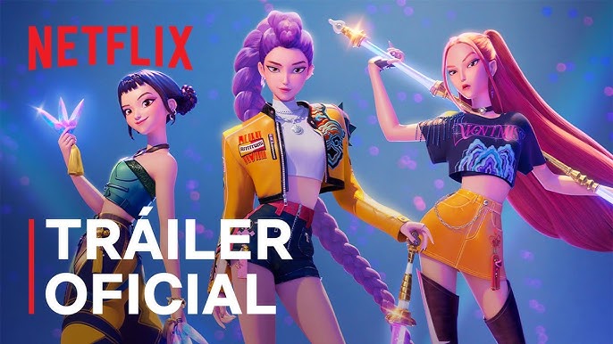 Escena de Las Guerreras K-Pop en Netflix
