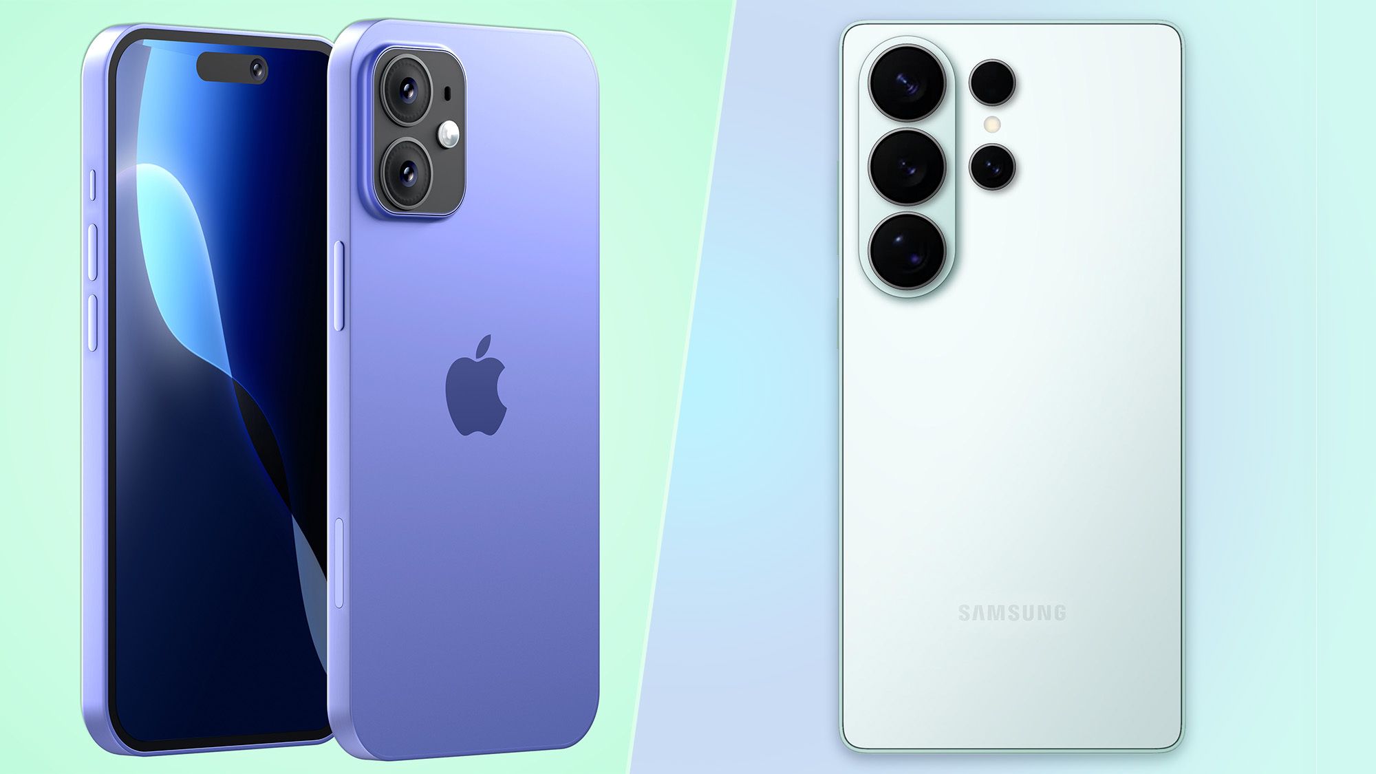 Comparación entre el Galaxy S26 Edge y el iPhone 17