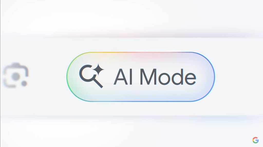 Interfaz de Google IA Mode