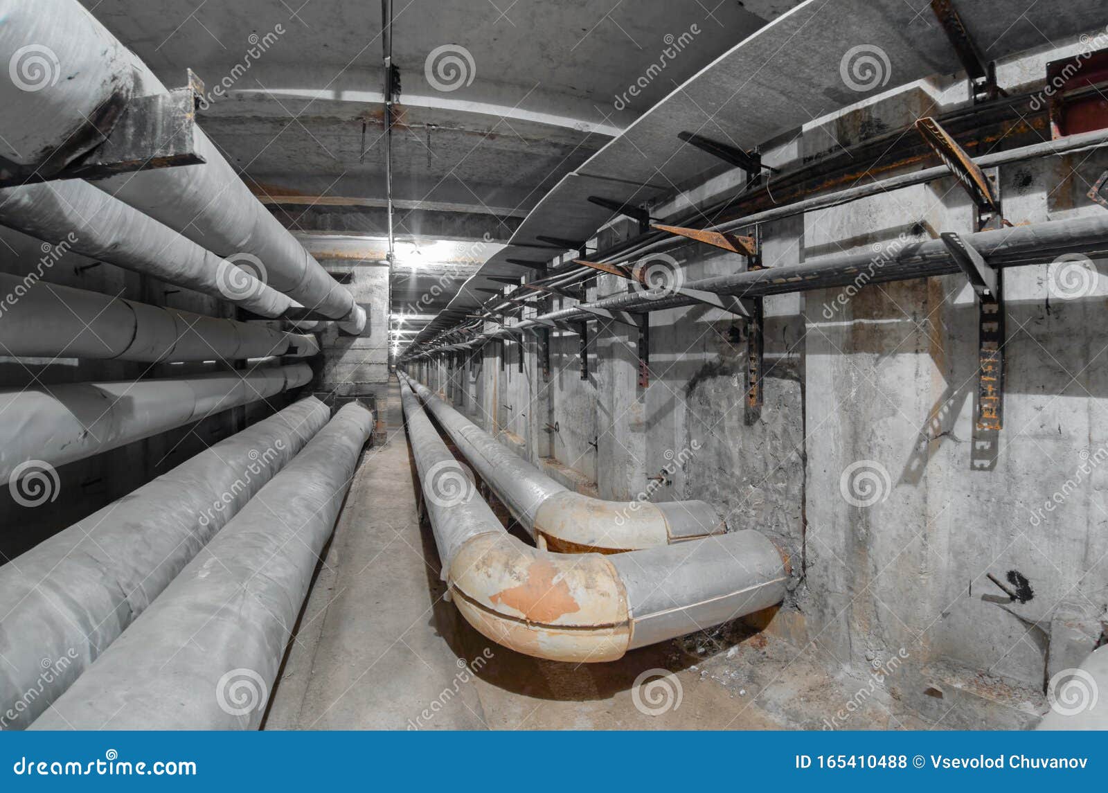 Water pipeline network installation