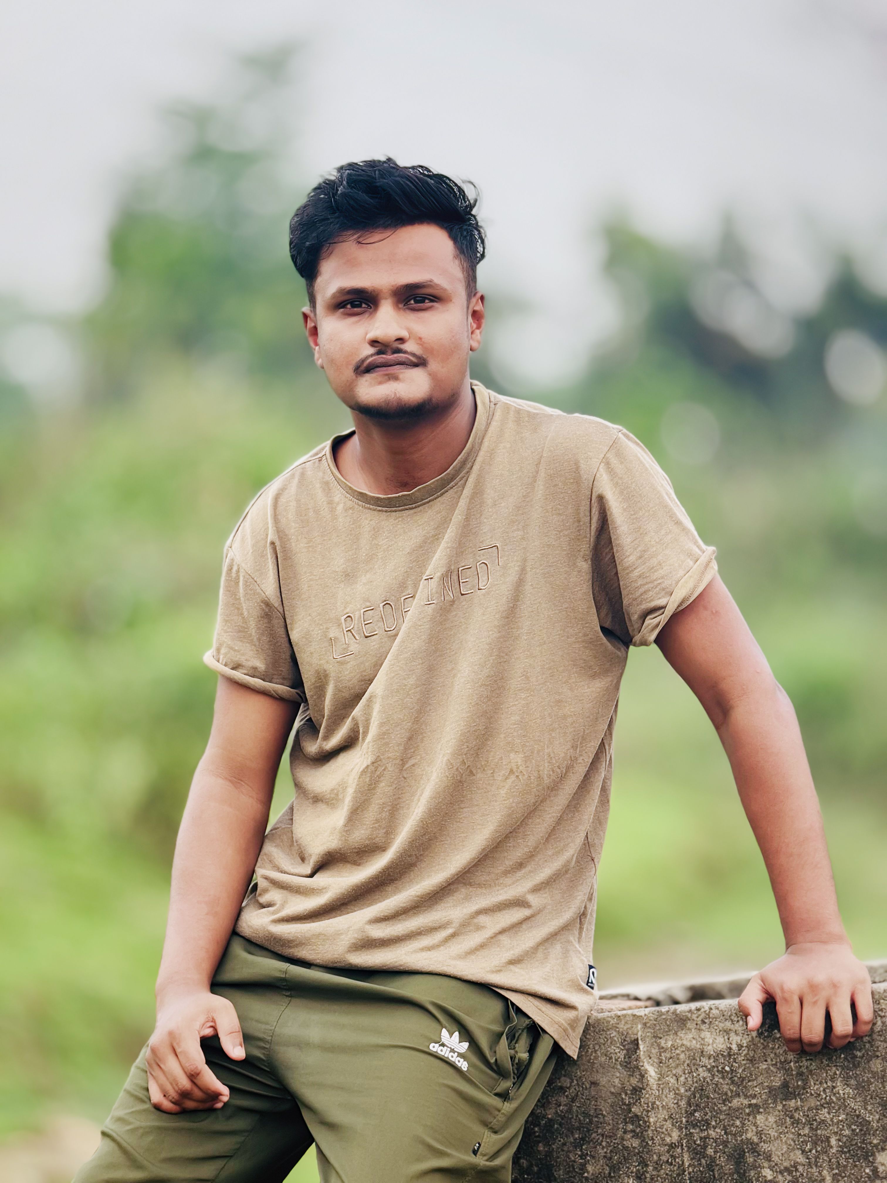 Candid portrait of Vikas Babu, photographer and videographer