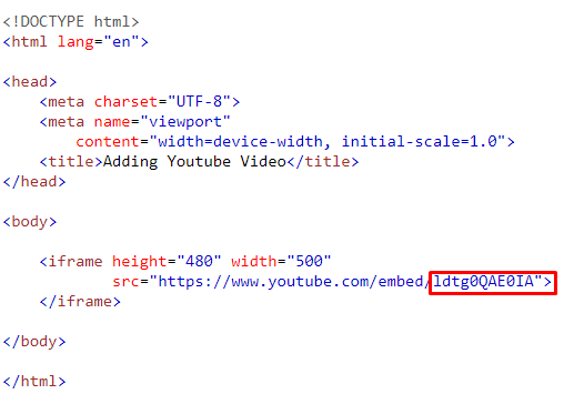 Ejemplo de iframe incrustando contenido externo