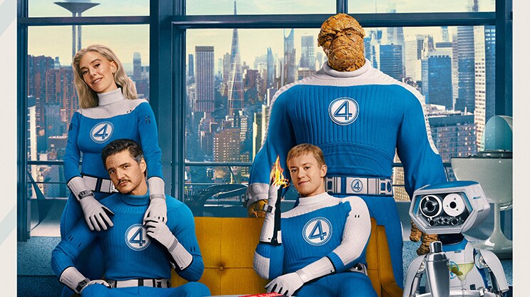 El equipo de Los 4 Fantásticos