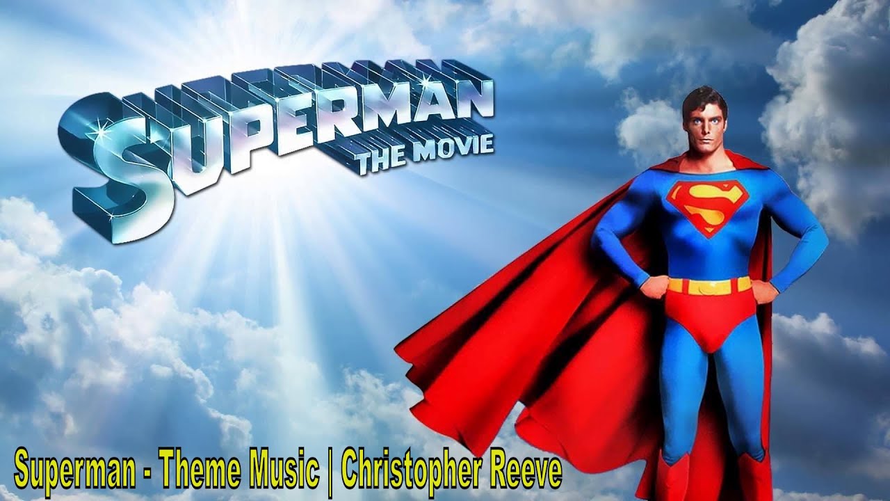 Christopher Reeve como Superman en la película de 1978