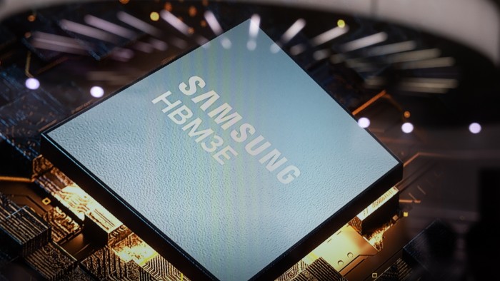 Chip de memoria Samsung HBM3E