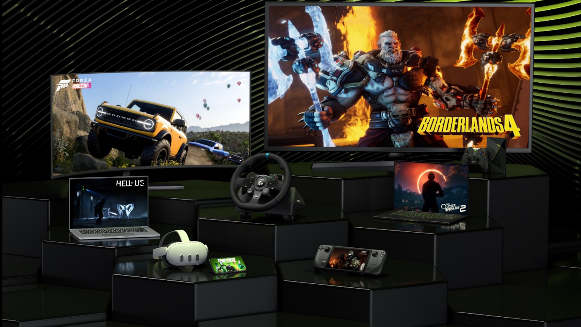 Dispositivo portátil para gaming mostrando un juego