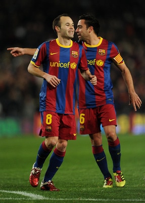 Xavi and Iniesta