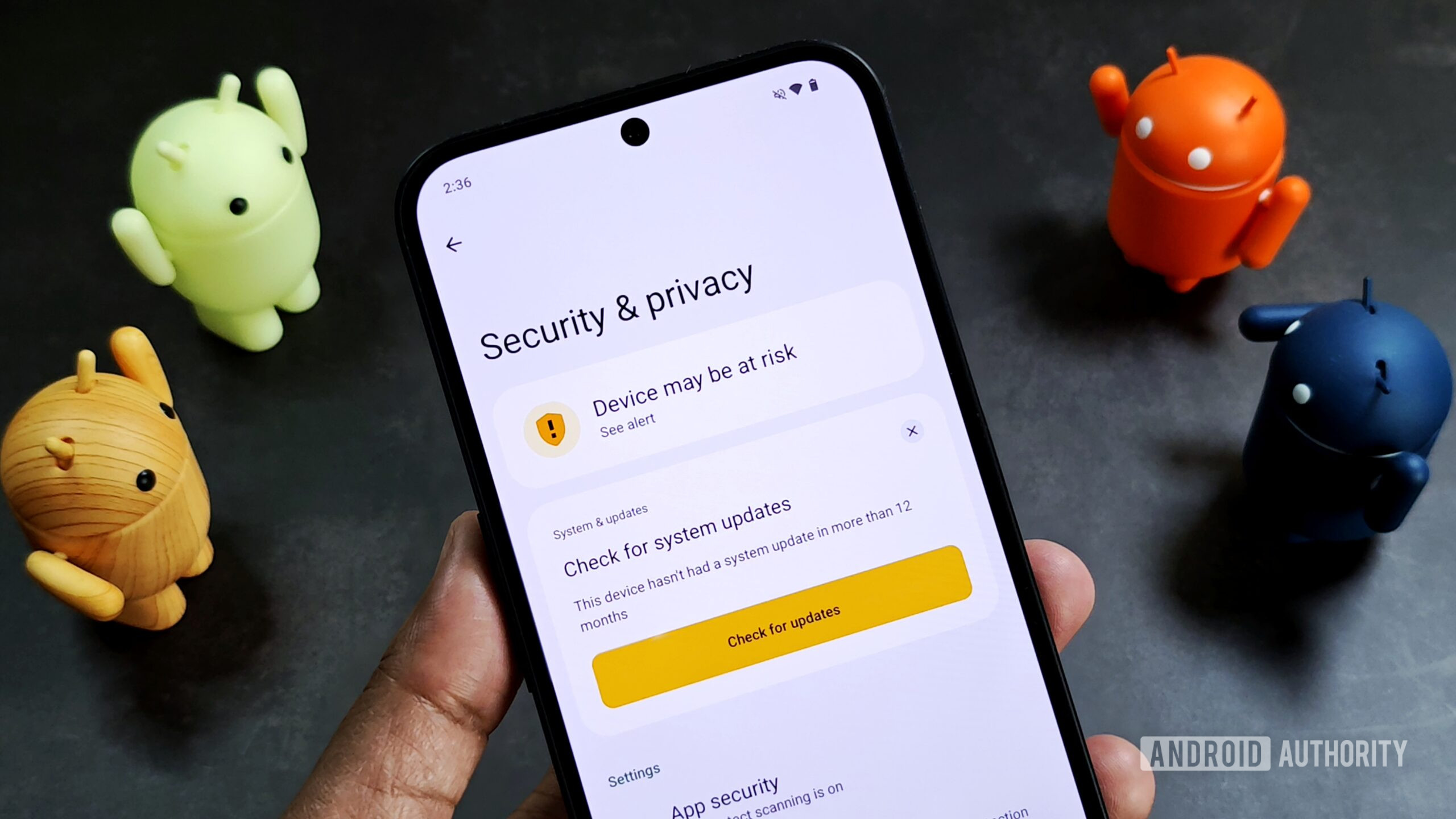 Configuración de seguridad y privacidad en Android