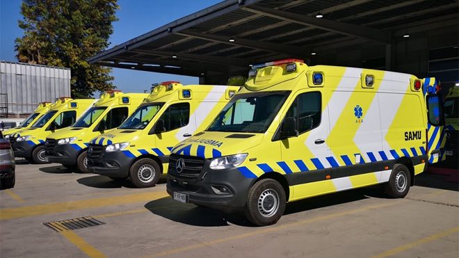 Ambulancias SAMU Chile