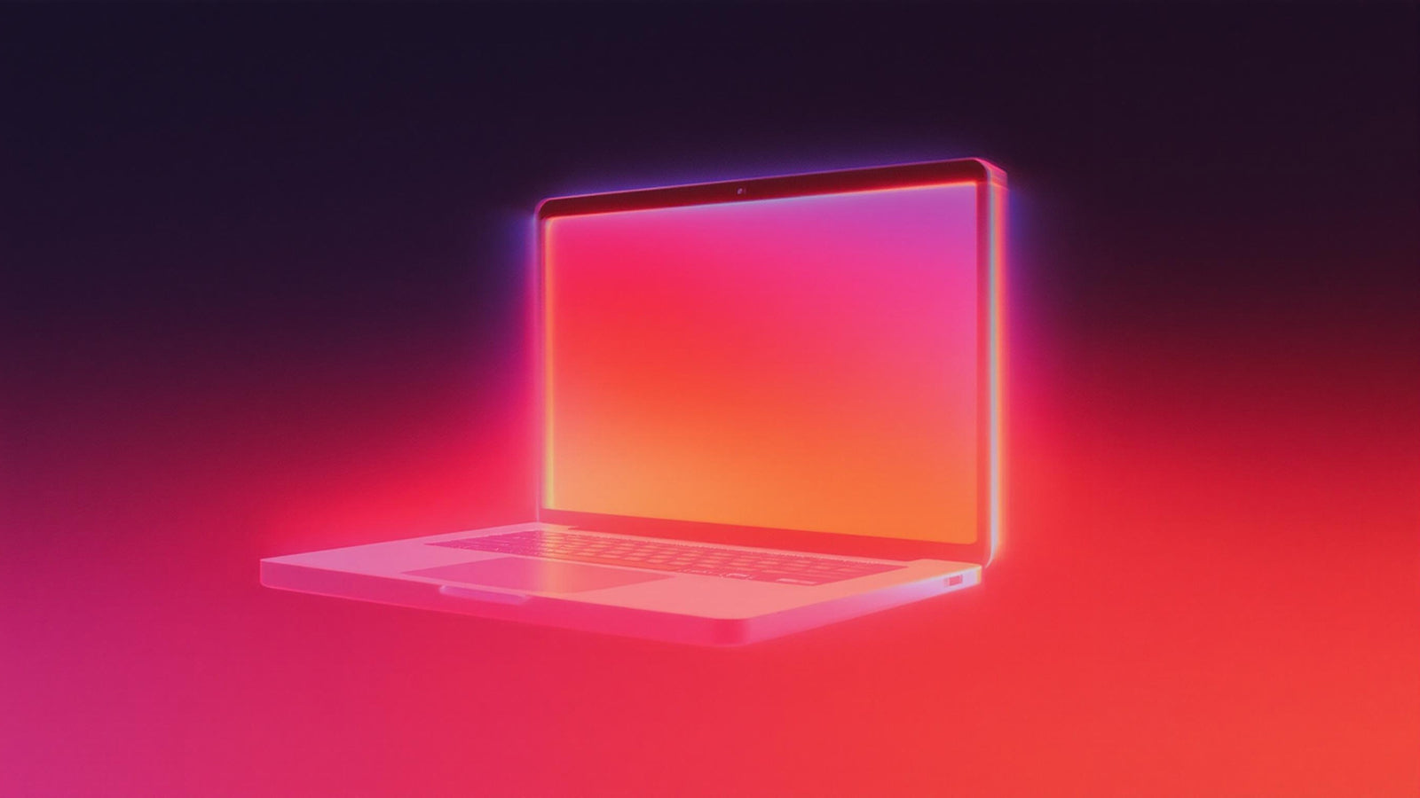 Small business owner using laptop for online marketing