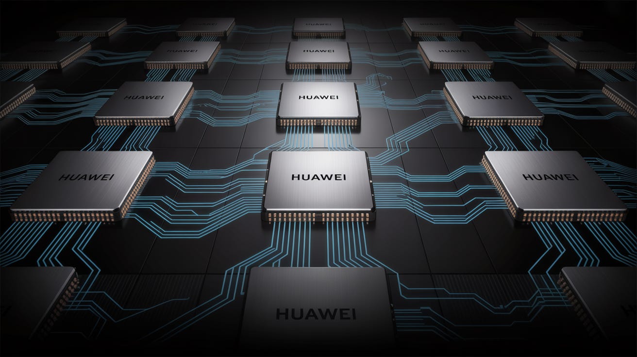Múltiples chips Huawei conectados